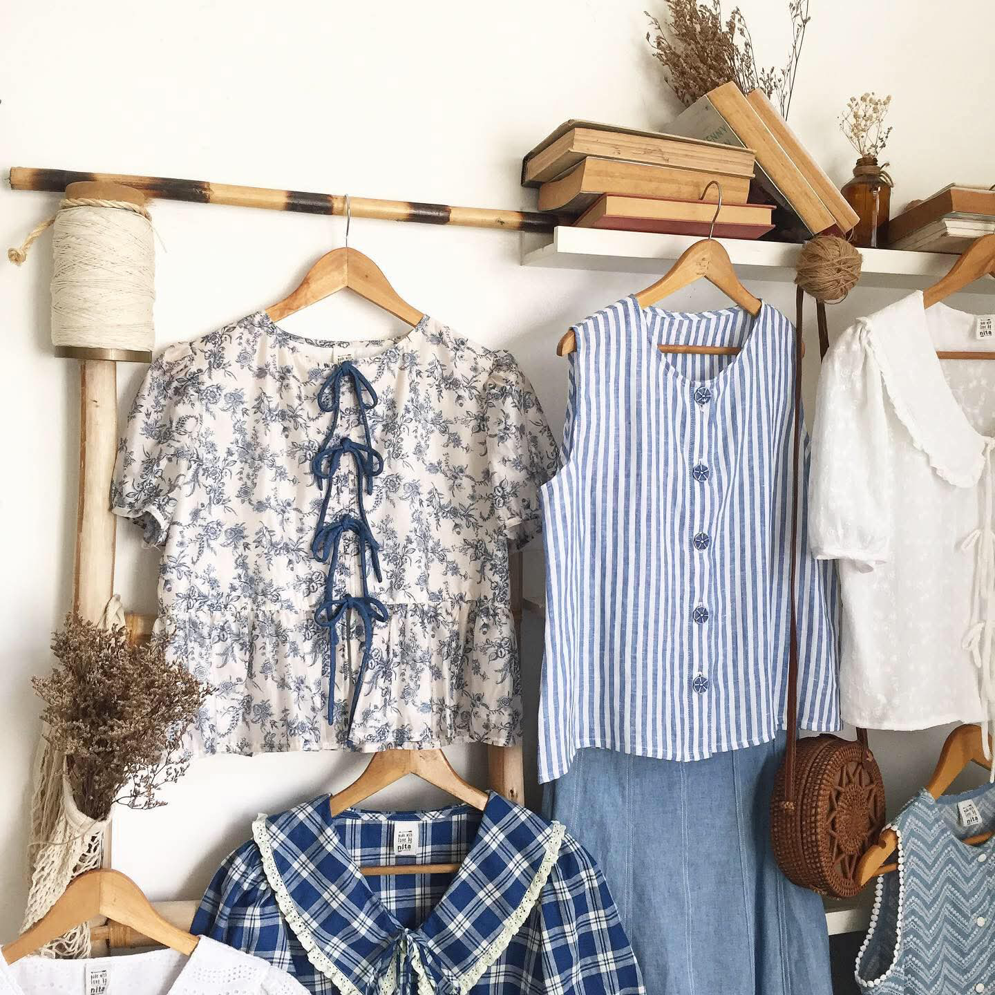 Lila Linen Top