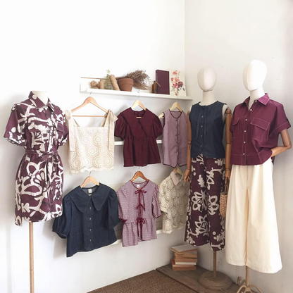 Lorelle Chambray Top