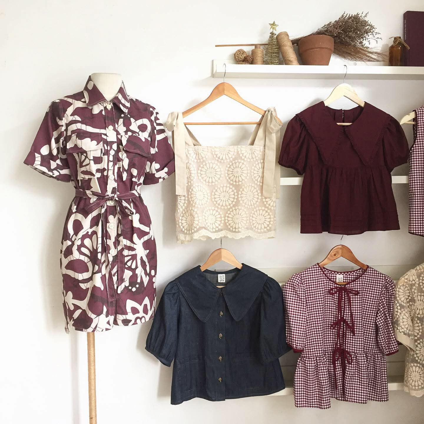 Lorelle Chambray Top