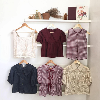 Lorelle Chambray Top