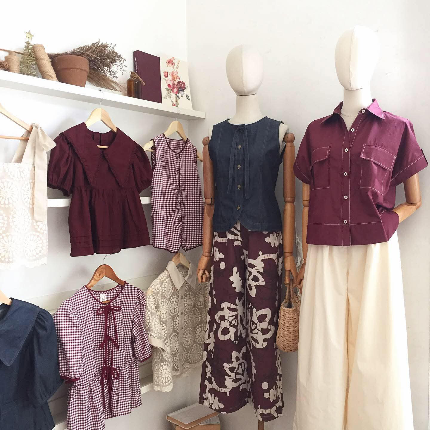 Rafaela Chambray Top