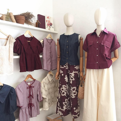 Rafaela Chambray Top