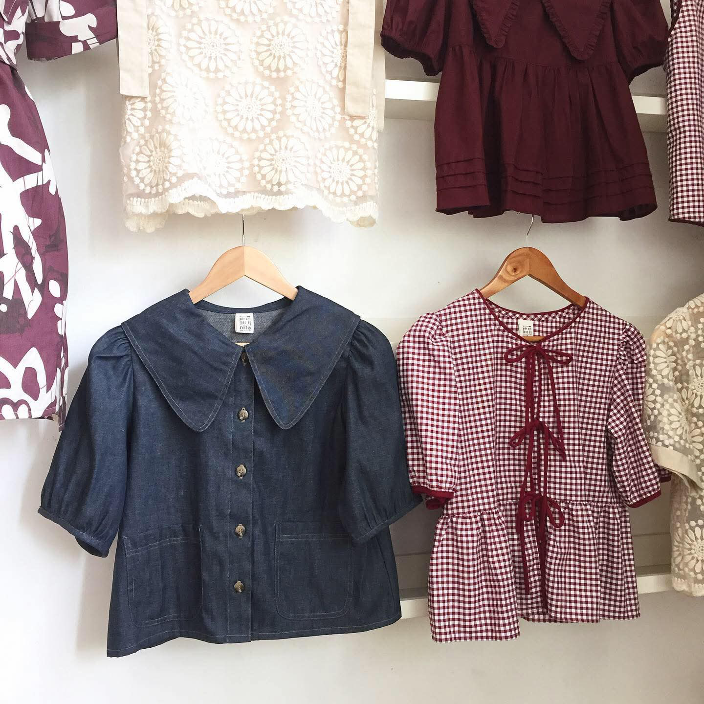 Lorelle Chambray Top