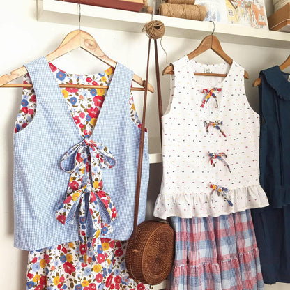 Calista Cotton Dobby Top