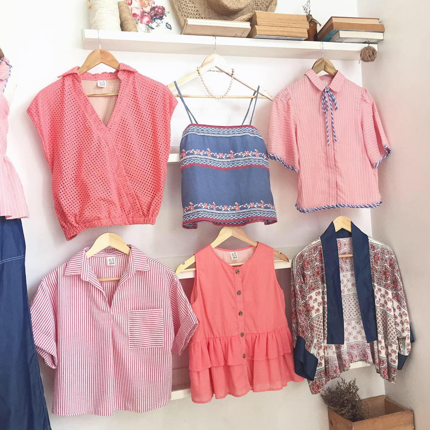 Phoebe Broderie Cheesecloth Top