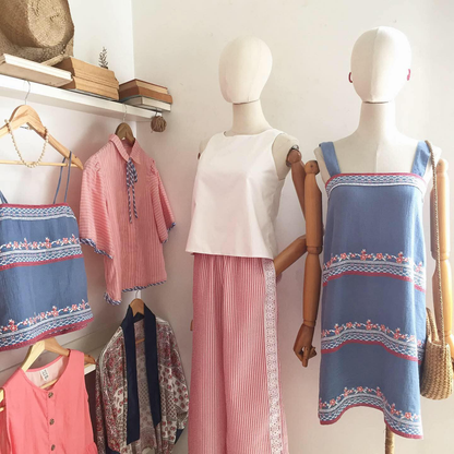 Arwen Seersucker Pants