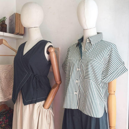 Amari Linen Blend Top
