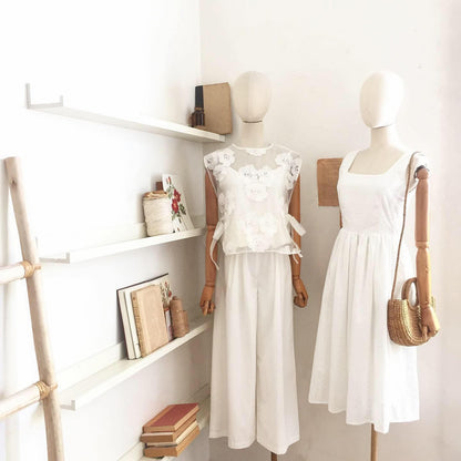 Alice Lace Organza Top