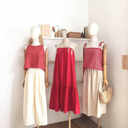 Madie Embroidered Cotton Top