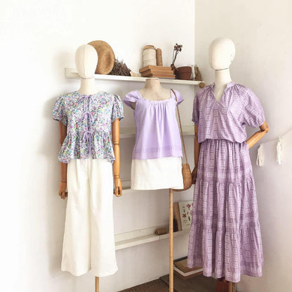 Jane Cotton Linen Top