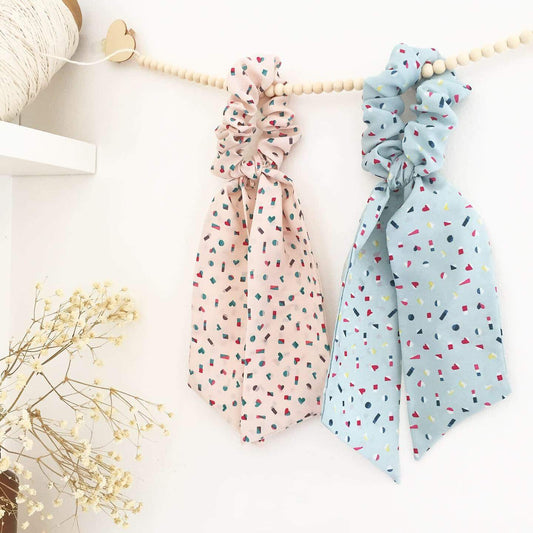 Confetti Scrunchie Scarves