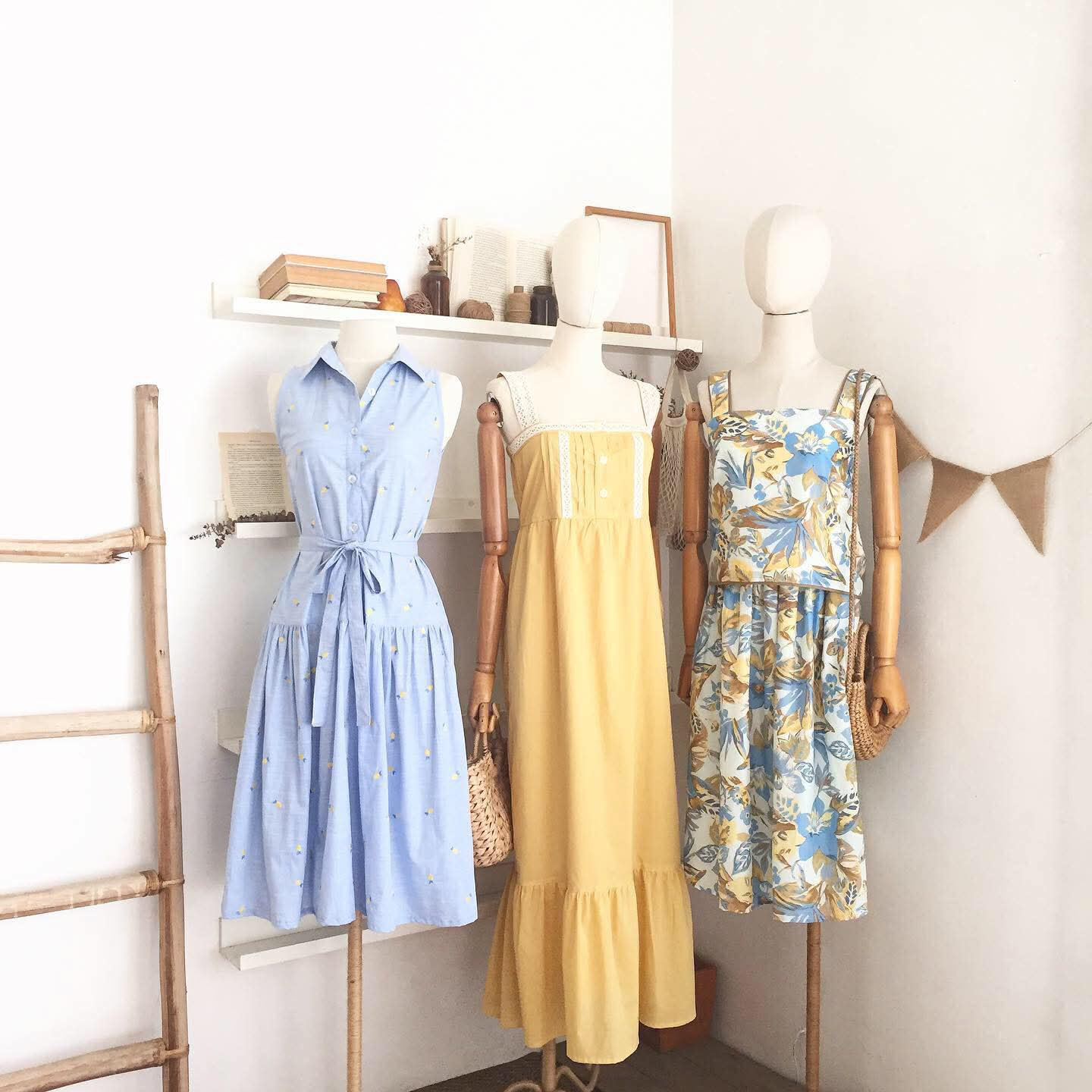 Darlene Broderie Dress
